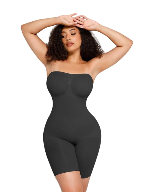 Strapless Supportive Shapewear Bodysuit